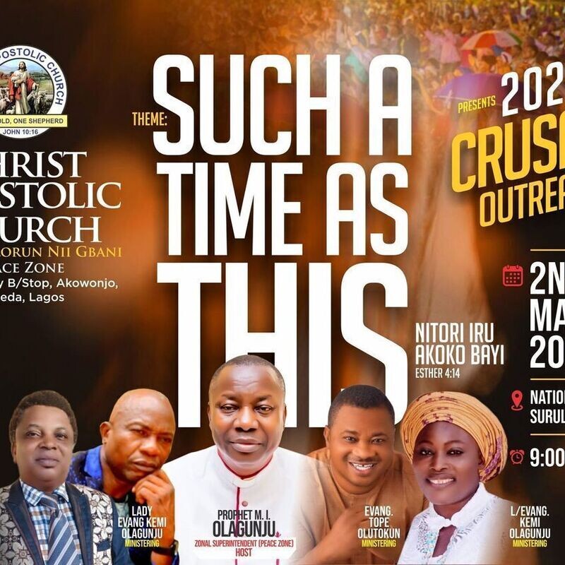 National Stadium 🏟️ Surulere 2025 Crusade Outreach