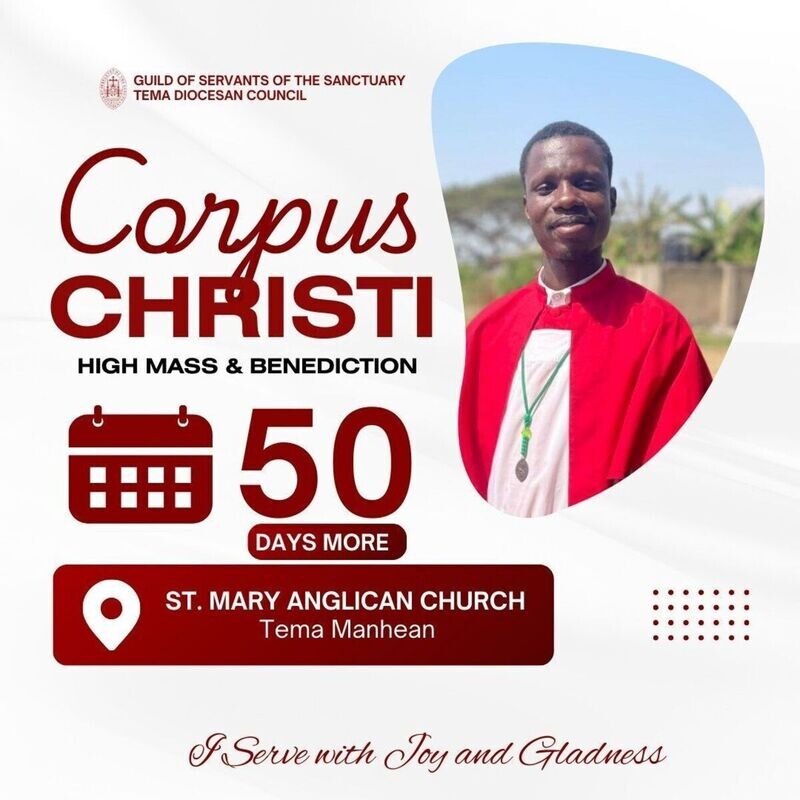 CORPUS CHRISTI HIGH MASS & BENEDICTION