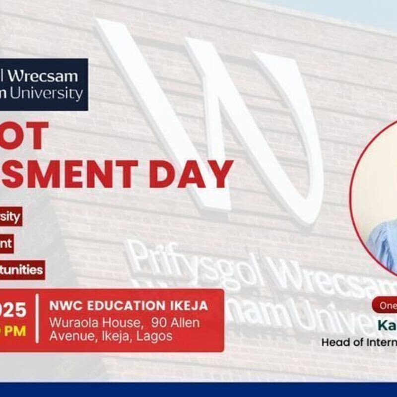On Spot Assessment Day – Wrexham University