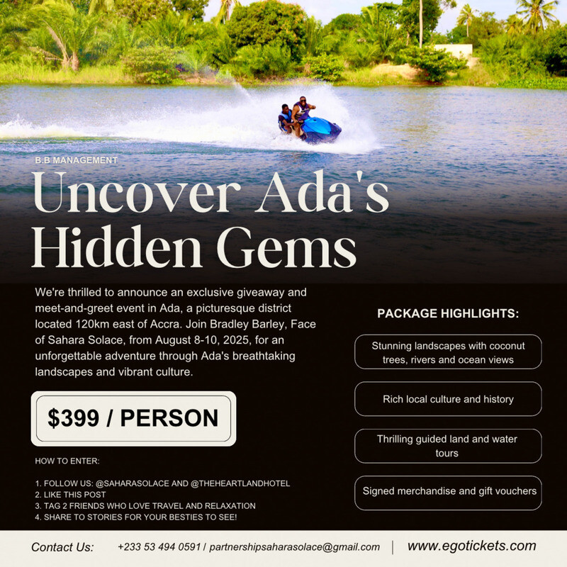 Uncover Ada's Hidden Gems This August with Bradley Barley