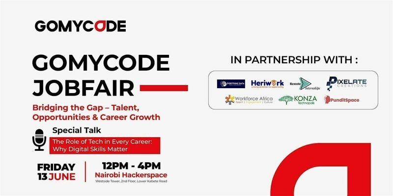 eGotickets — Job Fair: GOMYCODE Kenya at GOMYCODE Nairobi, Kenya, Fri ...