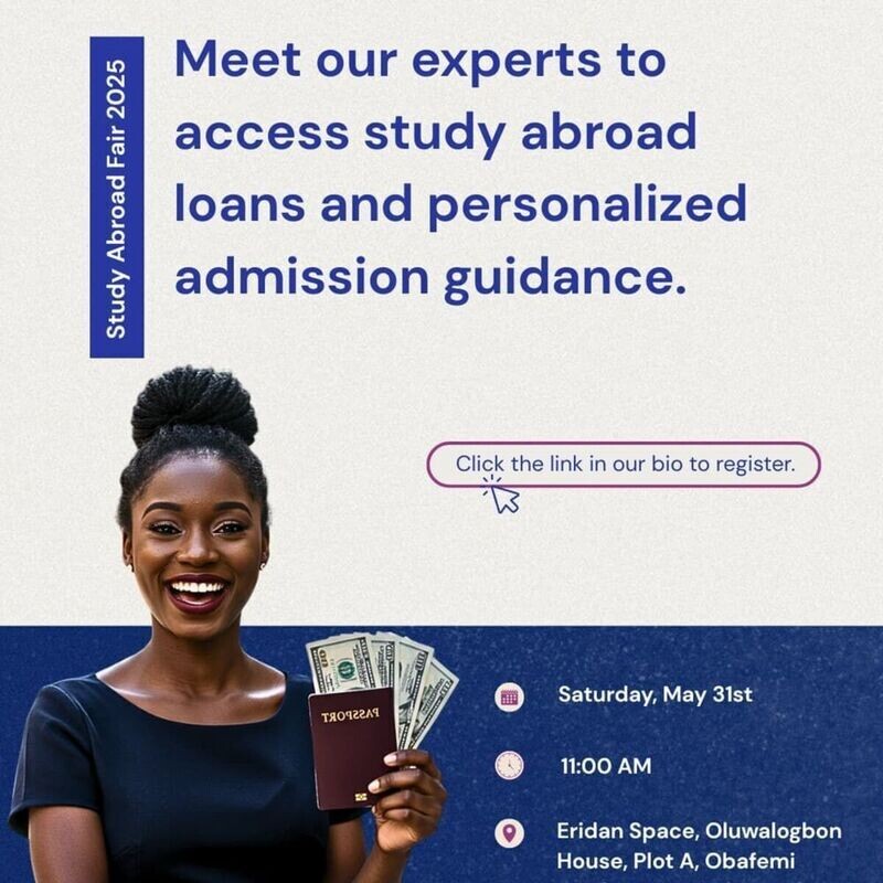 STUDY ABROAD FAIR - LAGOS 2025