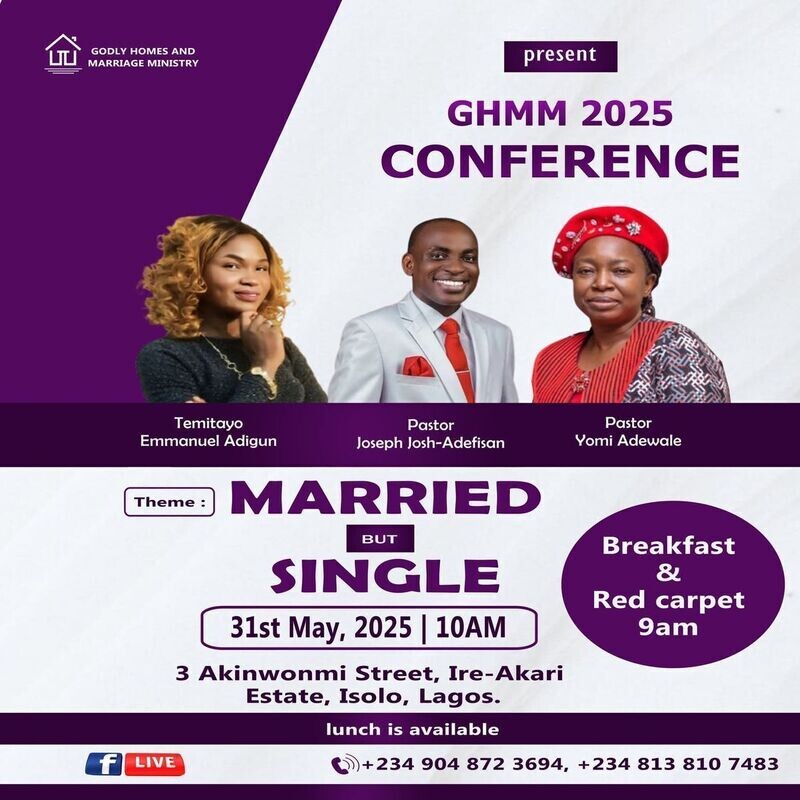 Godly Homes and Marriage Ministry 2025 conference
