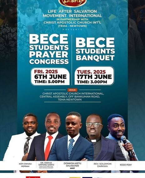 B.E.C.E STUDENTS PRAYER CONGRESS AND B.E.C.E STUDENTS BANQUET-2025