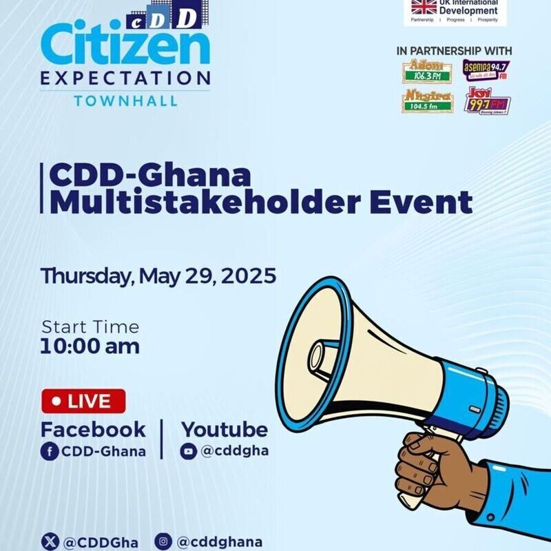 CDD-Ghana Multistakeholder Event