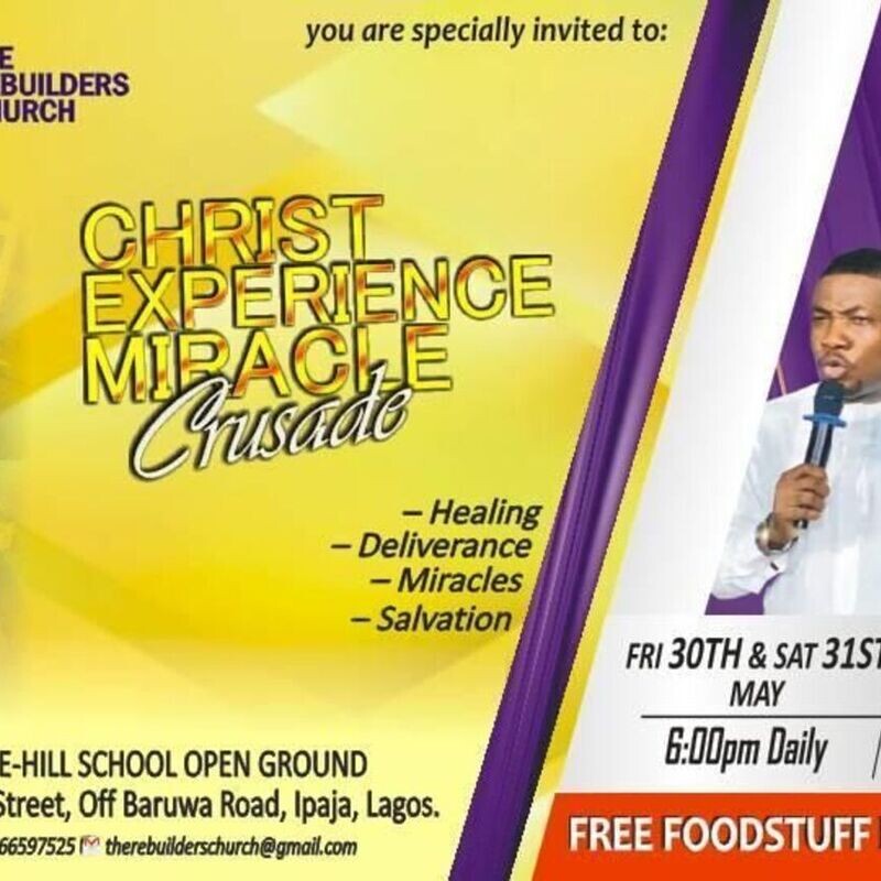 CHRIST EXPERIENCE MIRACLE CRUSADE
