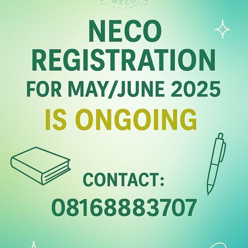 May/ June Neco Registration