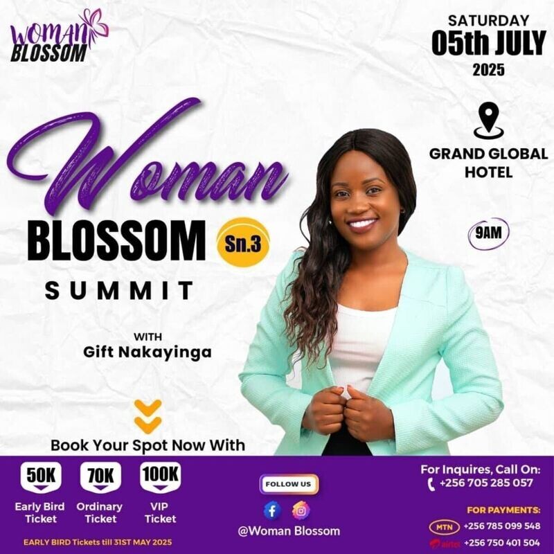 Woman 👩 Blossom 🌸 Summit
