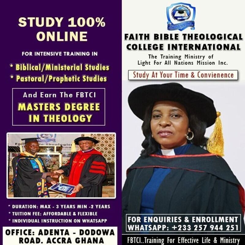 FBTC Masters Degree Program