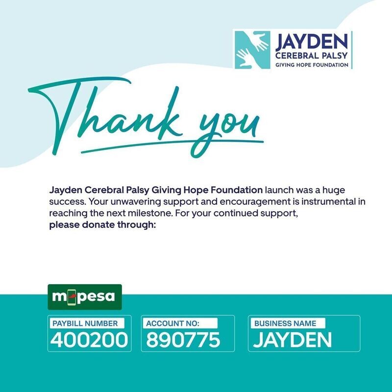 Jayden Cerebral Palsy Giving Hope Foundation