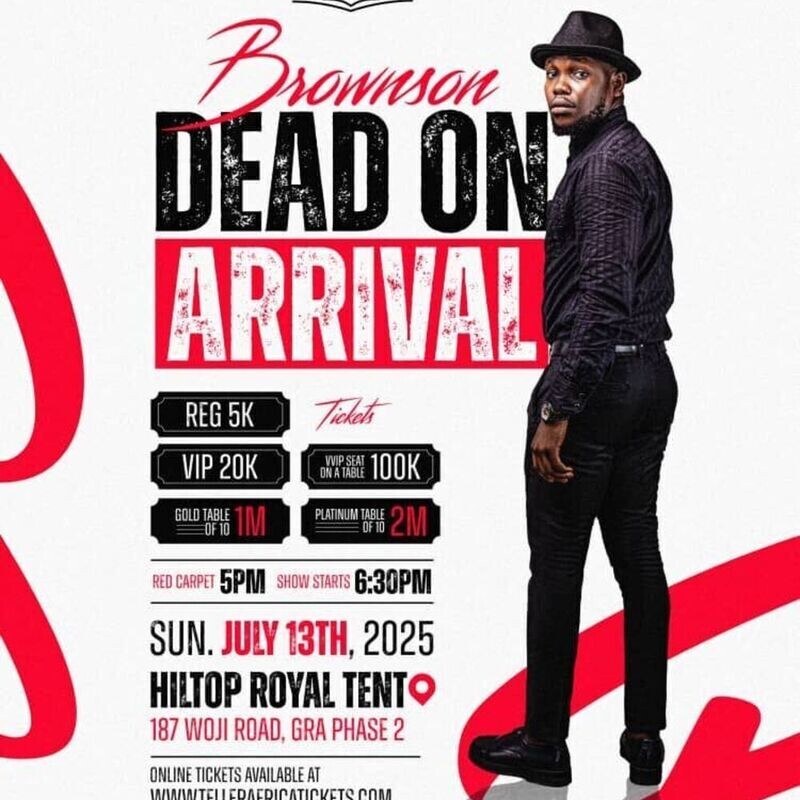 Brownson Dead On Arrival