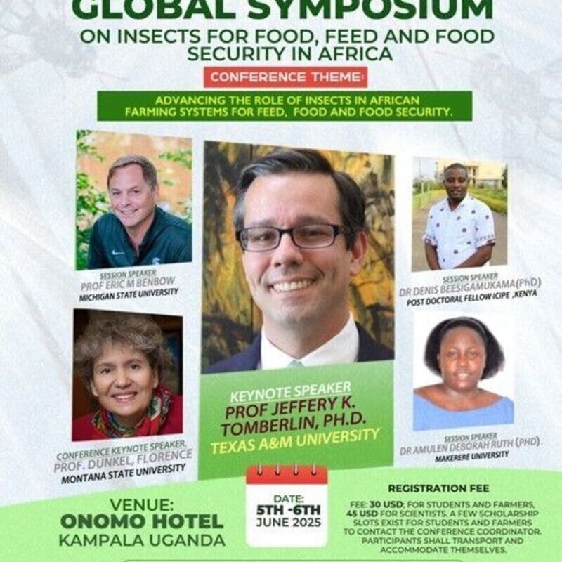 GLOBAL SYMPOSIUM ON INSECTS FOR FOOD, FEED AND FOOD SECURITY IN AFRICA
