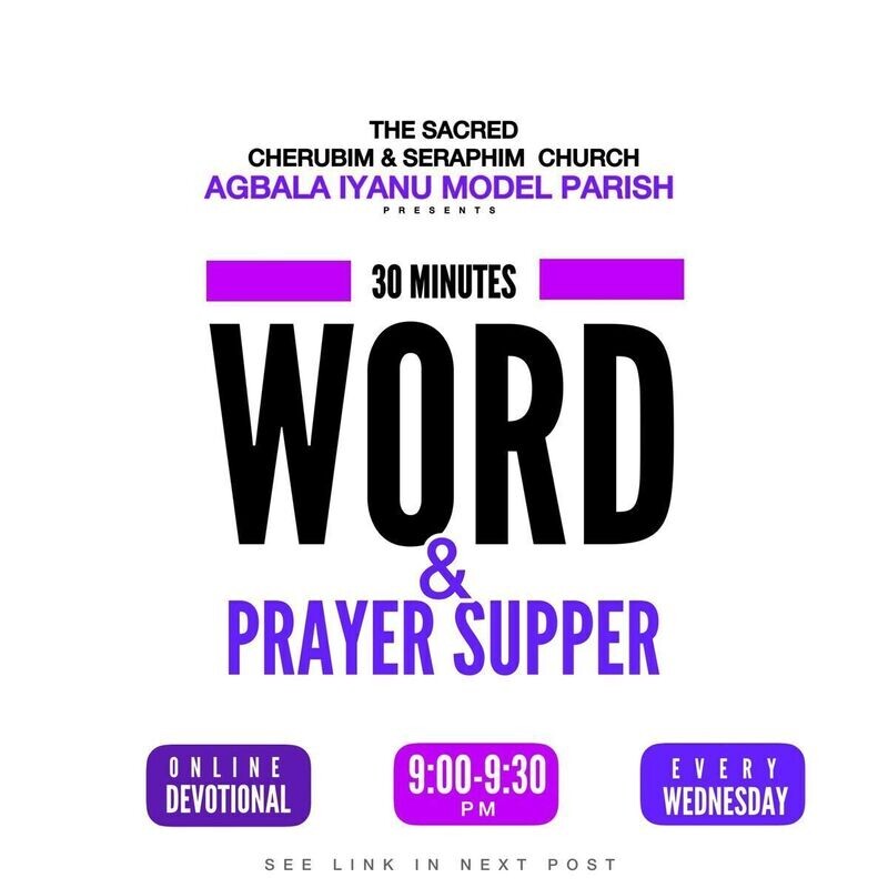 Word and Prayer Supper