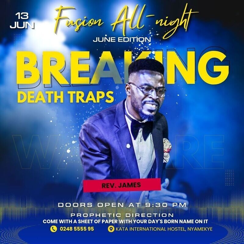Fusion All-night (Prayer and Prophetic All-night)