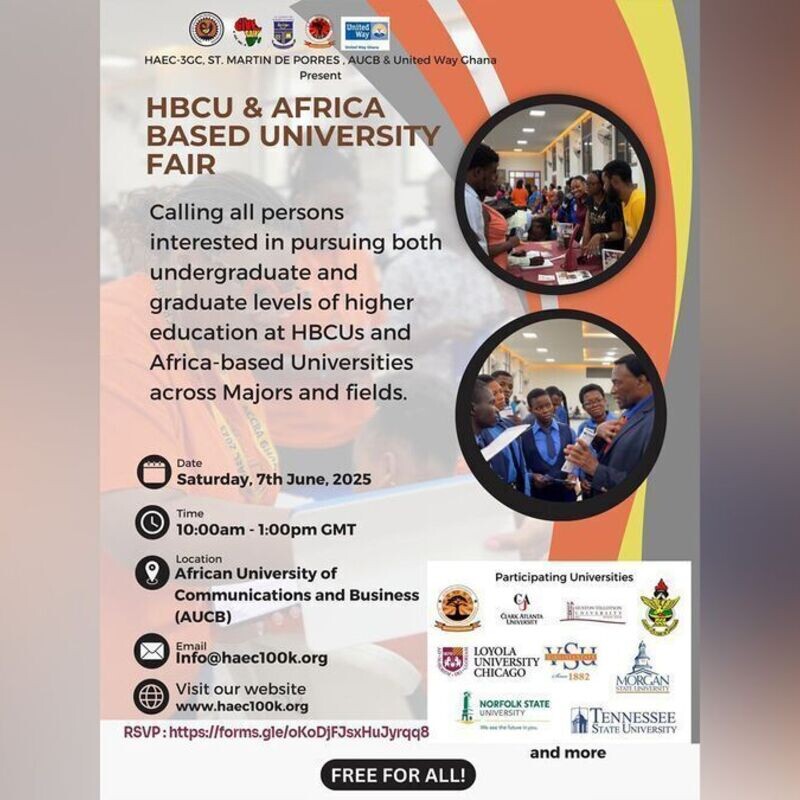HBCU & AFRICA BASED UNIVERSITY FAIR
