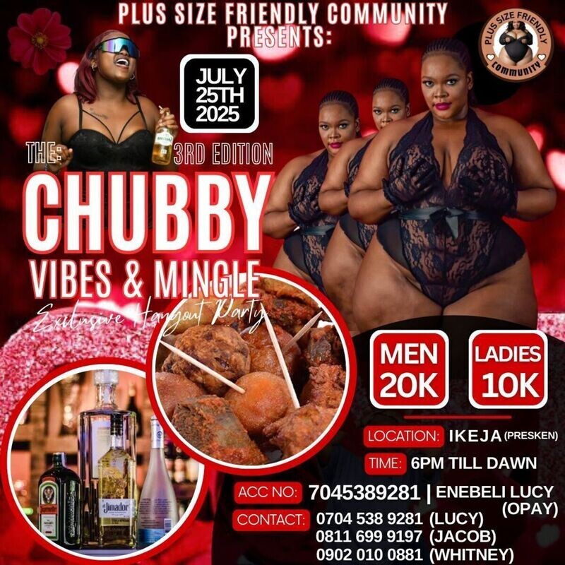 Chubby Vibes and Mingle Party