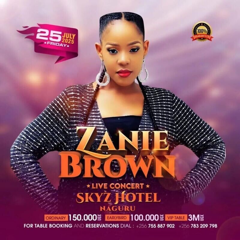 Zanie Brown Live in Concert