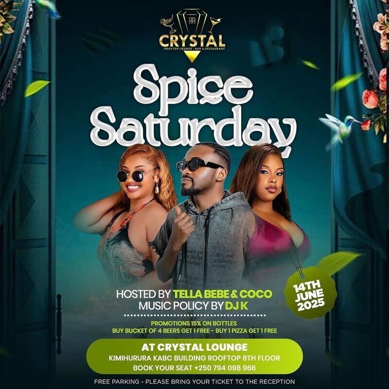 Spice Saturday at Crystal Lounge