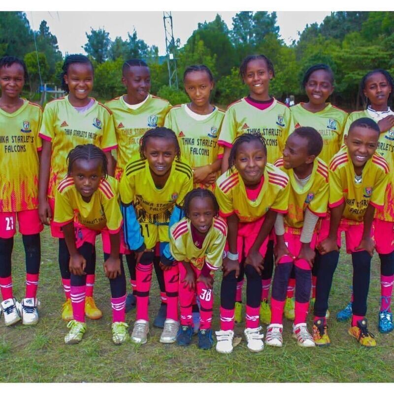 Thika Starlets Talents Academy: Thika Starlets Falcons (Bold moves, Brilliant results) Thika Starlets Garnets (The Pearl of Kiambu)