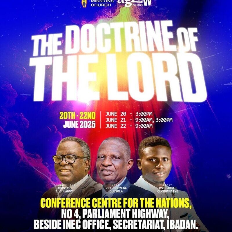 AGLOW2025: The Doctrine of the Lord