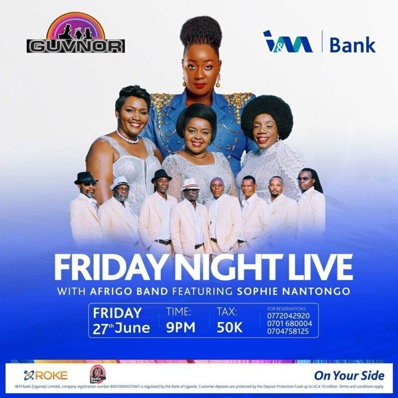 Friday Night Live Ft. Sophie Nantongo