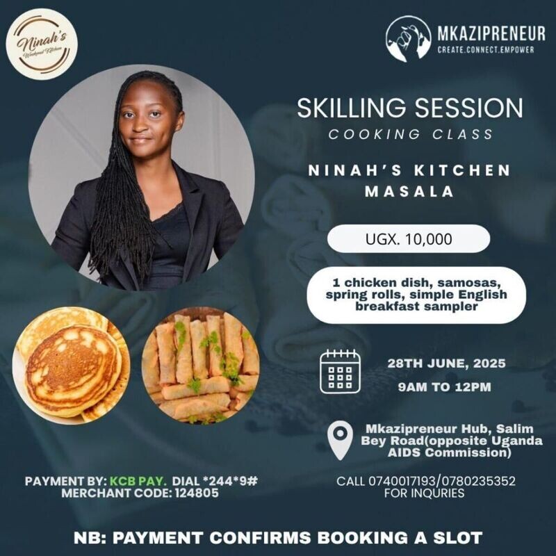 Skilling Session: Cooking Class. Ninas Kitchen Masala