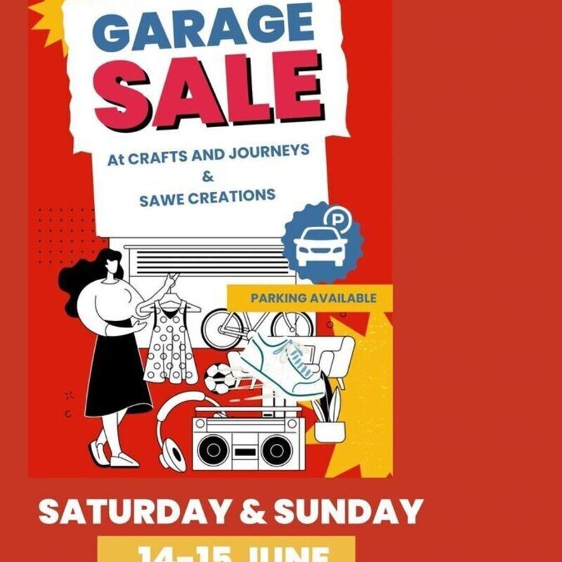 Garage Sale & Kids activities