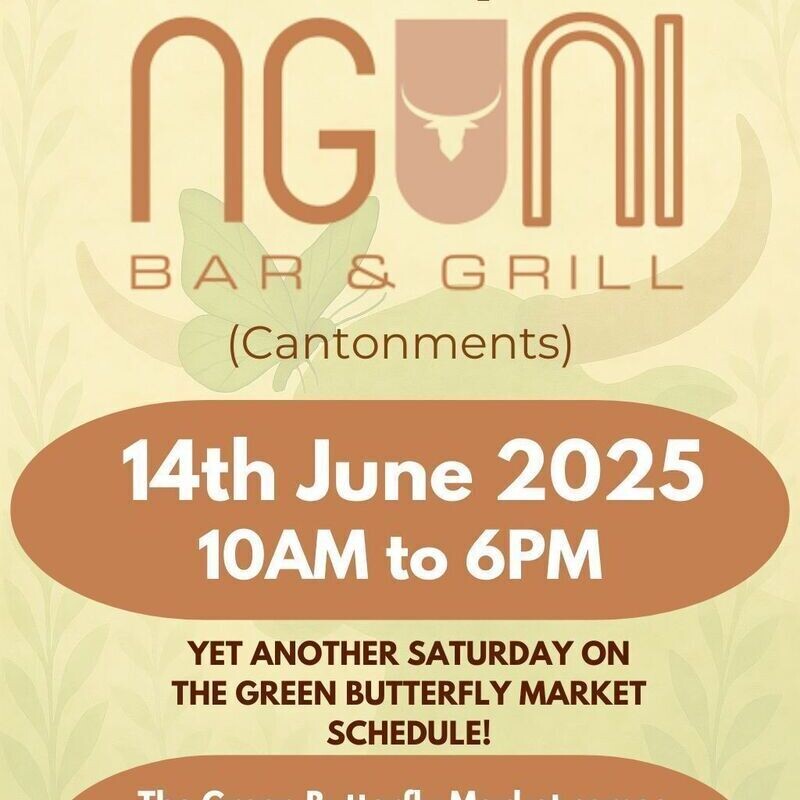 Green Butterfly Market at Nguni Bar and Grill