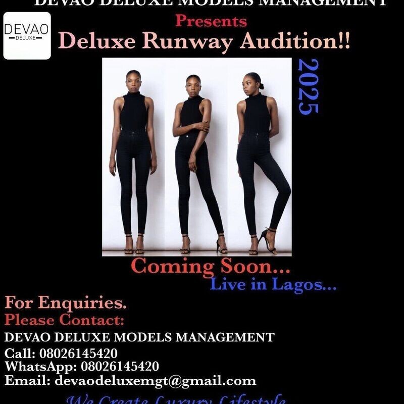 Deluxe Modeling Audition