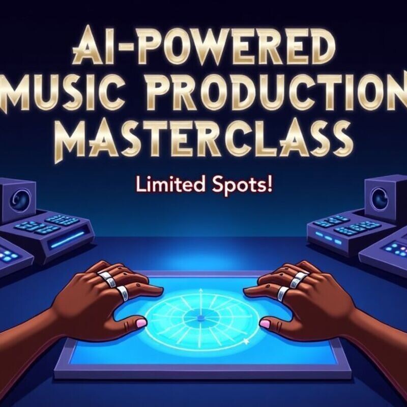 🚀 AI-POWERED MUSIC PRODUCTION MASTERCLASS – LIMITED SPOTS! 🎛️🤖🎶