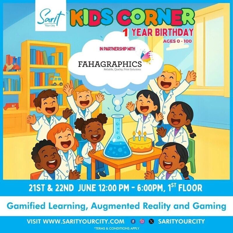 Fahagraphics + Kids Corner Tech show