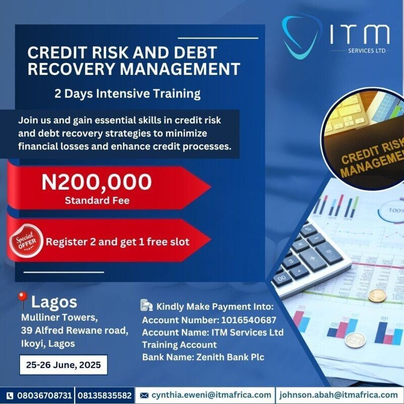 CREDIT RISK & DEBT RECOVERY MANAGEMENT TRAINING