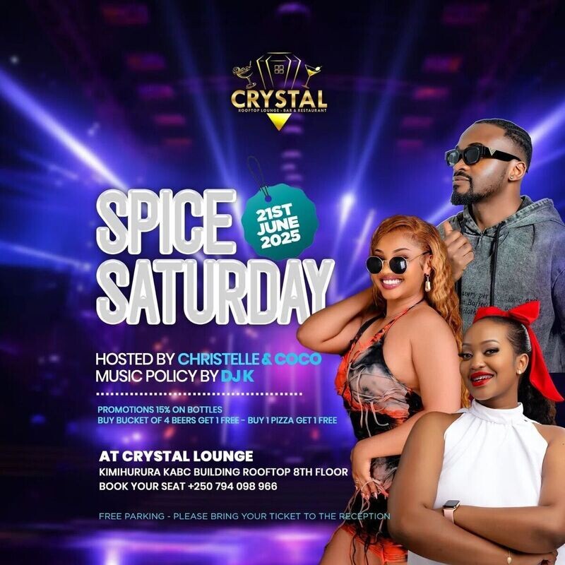 Spice Saturday at Crystal Lounge