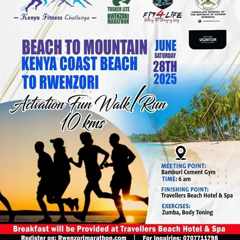 Rwenzori Marathon Activation Walk/Run