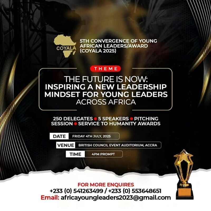CONVERGENCE OF YOUNG AFRICAN LEADERS/AWARD 'COYALA 2025'