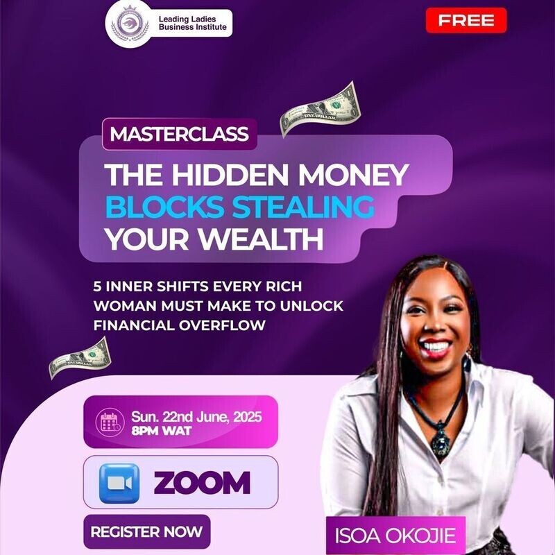 FREE MASTERCLASS: The Hidden Money Blocks Stealing Your Wealth!