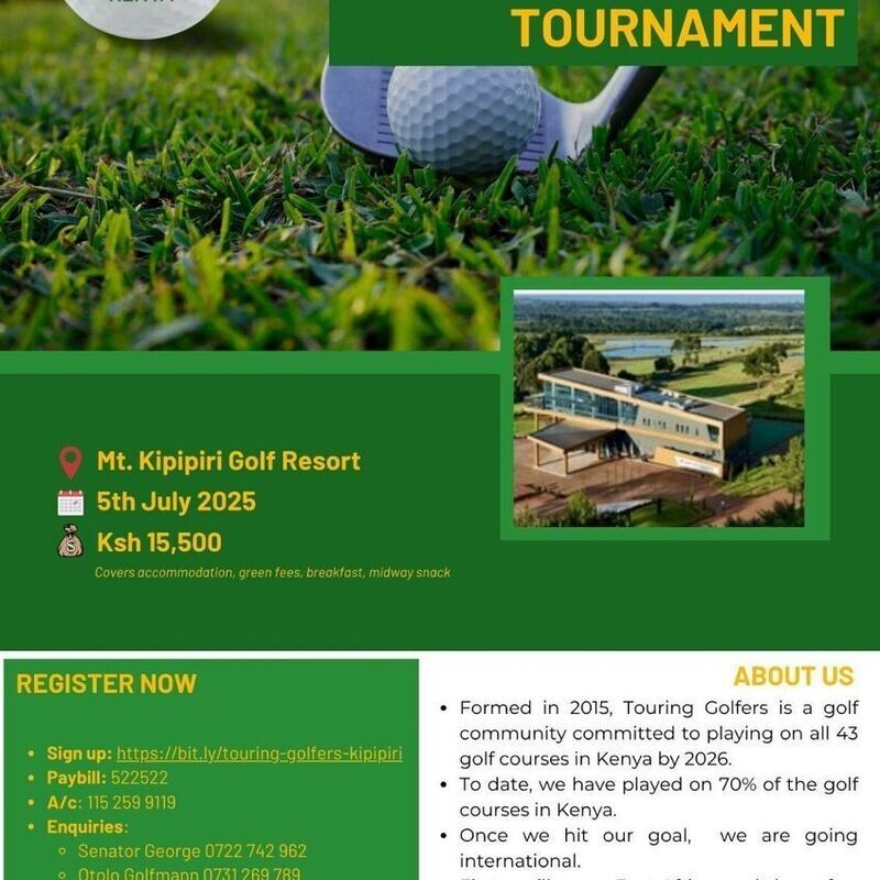 Mt.Kipipiri Golf Tournament