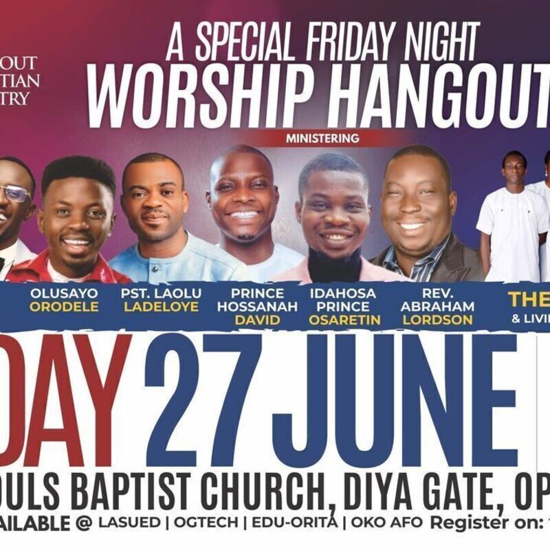 Special Friday Night Worship Hangout