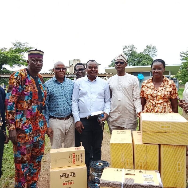 Public Address System and Alumni Logo Unveiling