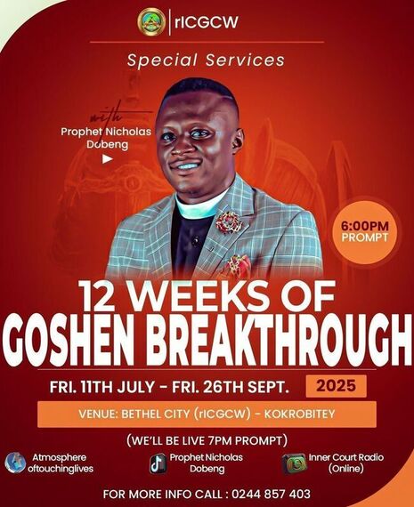 GOSHEN BREAKTHROUGH