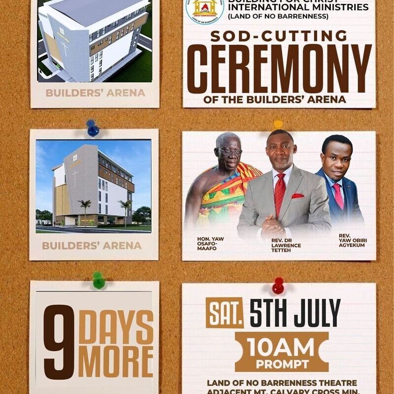 SOD CUTTING CEREMONY