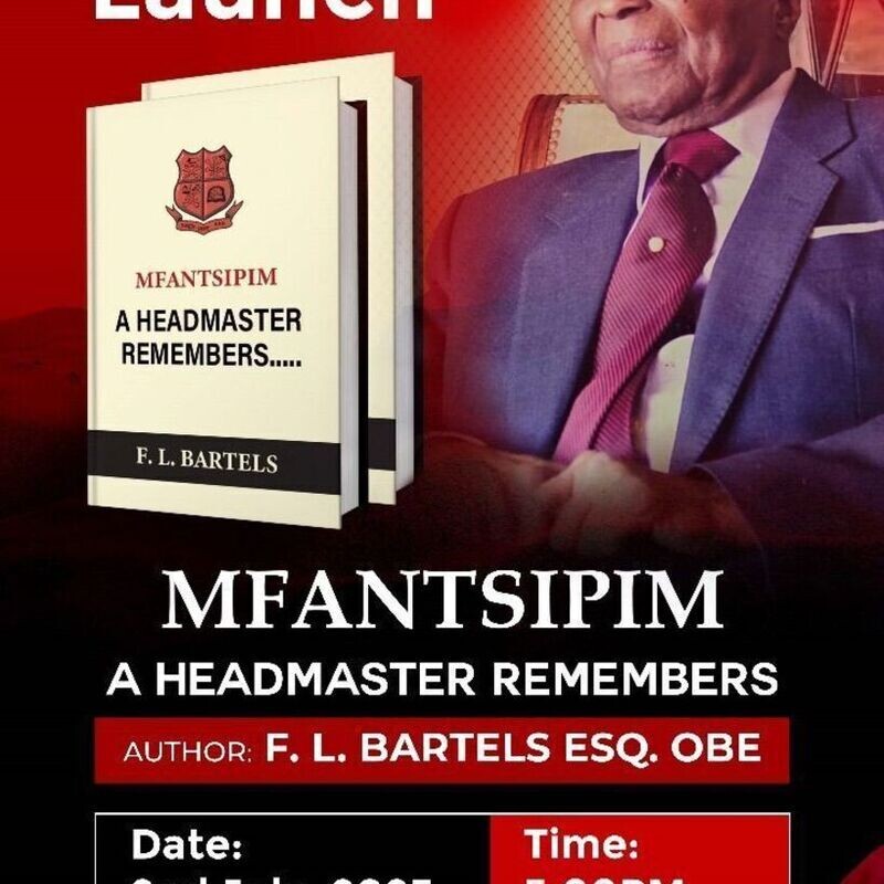 Launch of Mfantsipim, A Headmaster Remembers by Francis Lodowic Bartels Esq. OBE