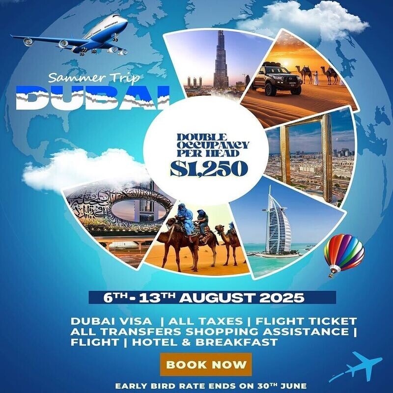 DUBAI SUMMER TRIP!