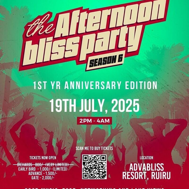 The Afternoon Bliss Party Season 6
