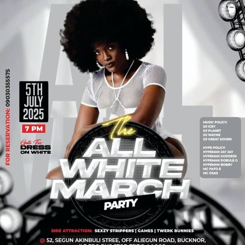 All White Party.