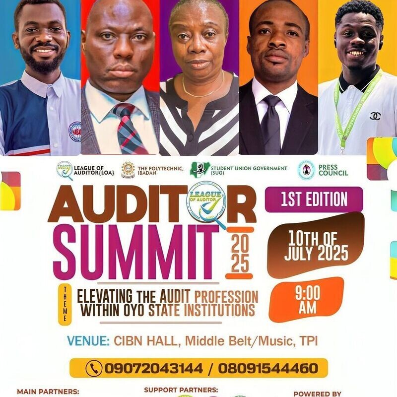 Oyo state institution AUDITOR SUMMIT.