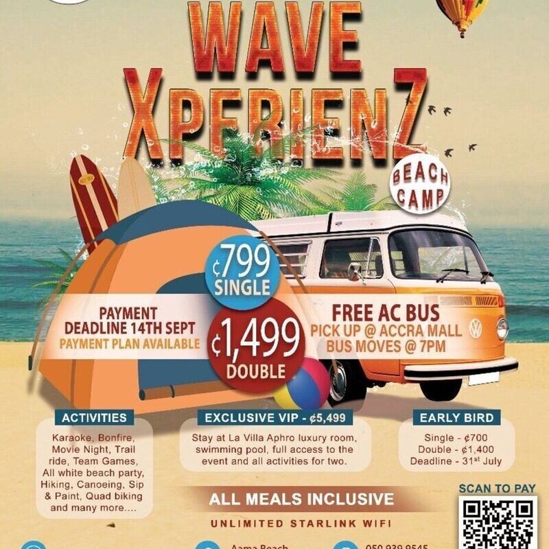 WAVE XPERIENZ 3.0 - the Ultimate Beach Camping Xperienz