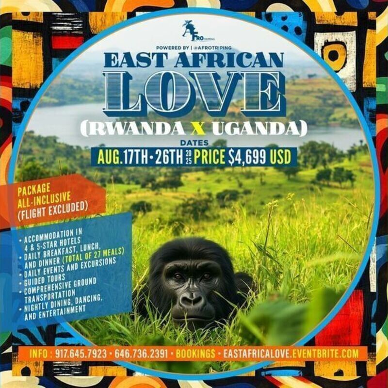 East African Love (Rwanda x Uganda) (10 Days - 8.17.25 - 8.26.25)