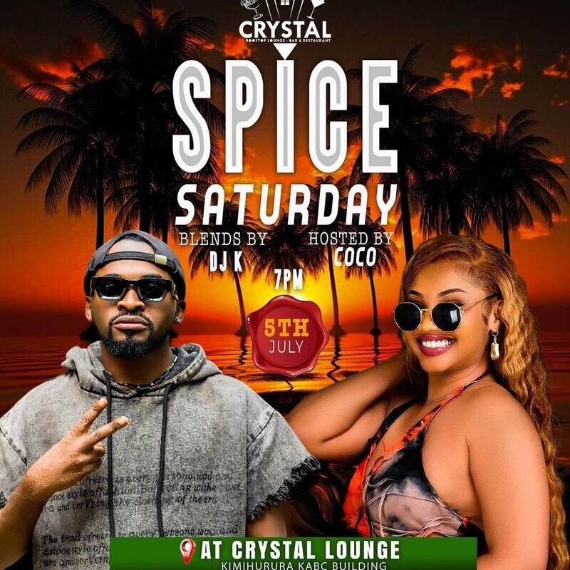 Spice Saturday at Crystal Lounge