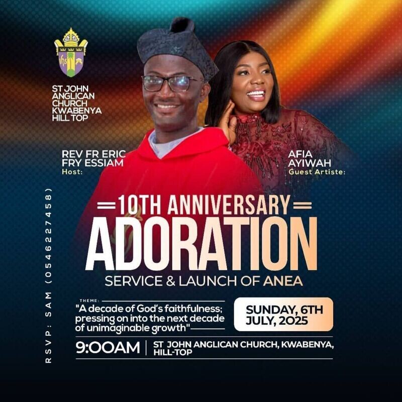 10th Anniversary- Adoration Service & Launch of ANEA
